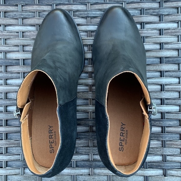 SPERRY TOP-SIDER Womens Dasher Lille Leather Ankle Booties - Picture 5 of 17